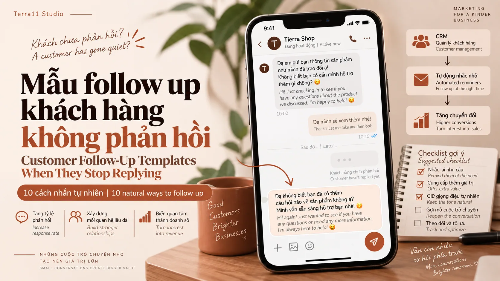 10 Customer Follow-Up Message Templates When They Stop Replying